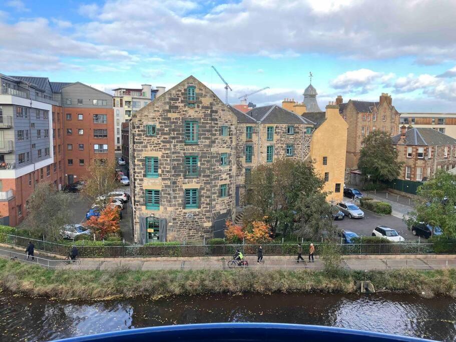 My Waterfront Apartment, Views Over Water Of Leith Édimbourg Extérieur photo