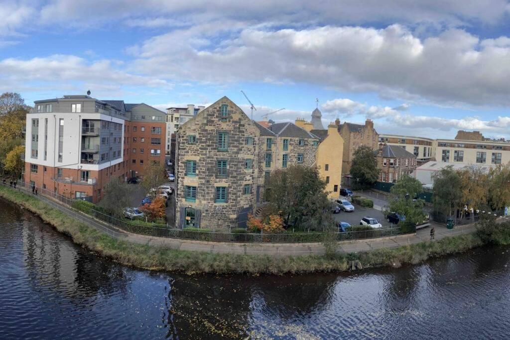 My Waterfront Apartment, Views Over Water Of Leith Édimbourg Extérieur photo